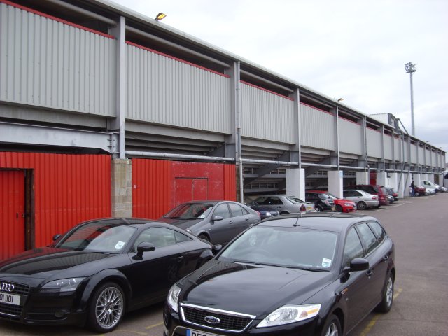 Rear of the East Stand